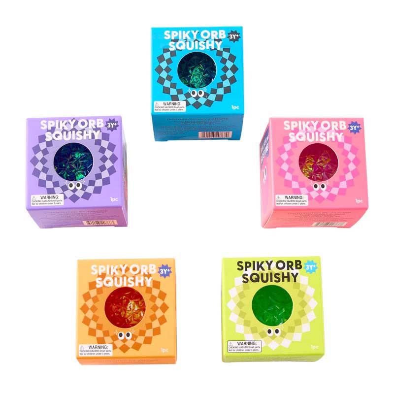 J'Adore Spiky Orb Squishy - Assorted