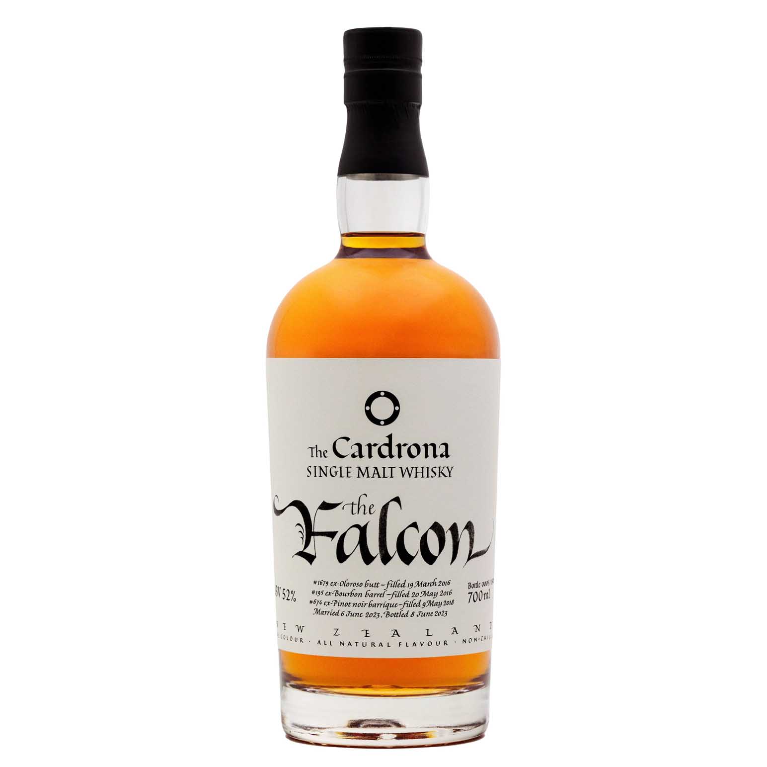 Cardrona 'The Falcon' Single Malt Whisky 52% 375ml