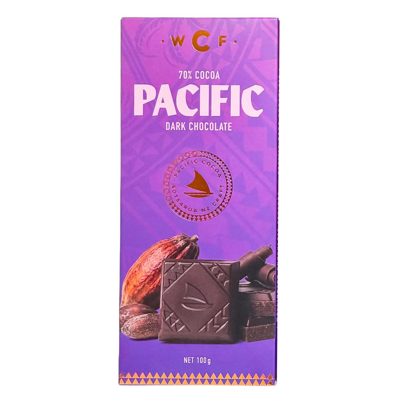 Wellington Chocolate Factory Pacific Dark Chocolate 100g