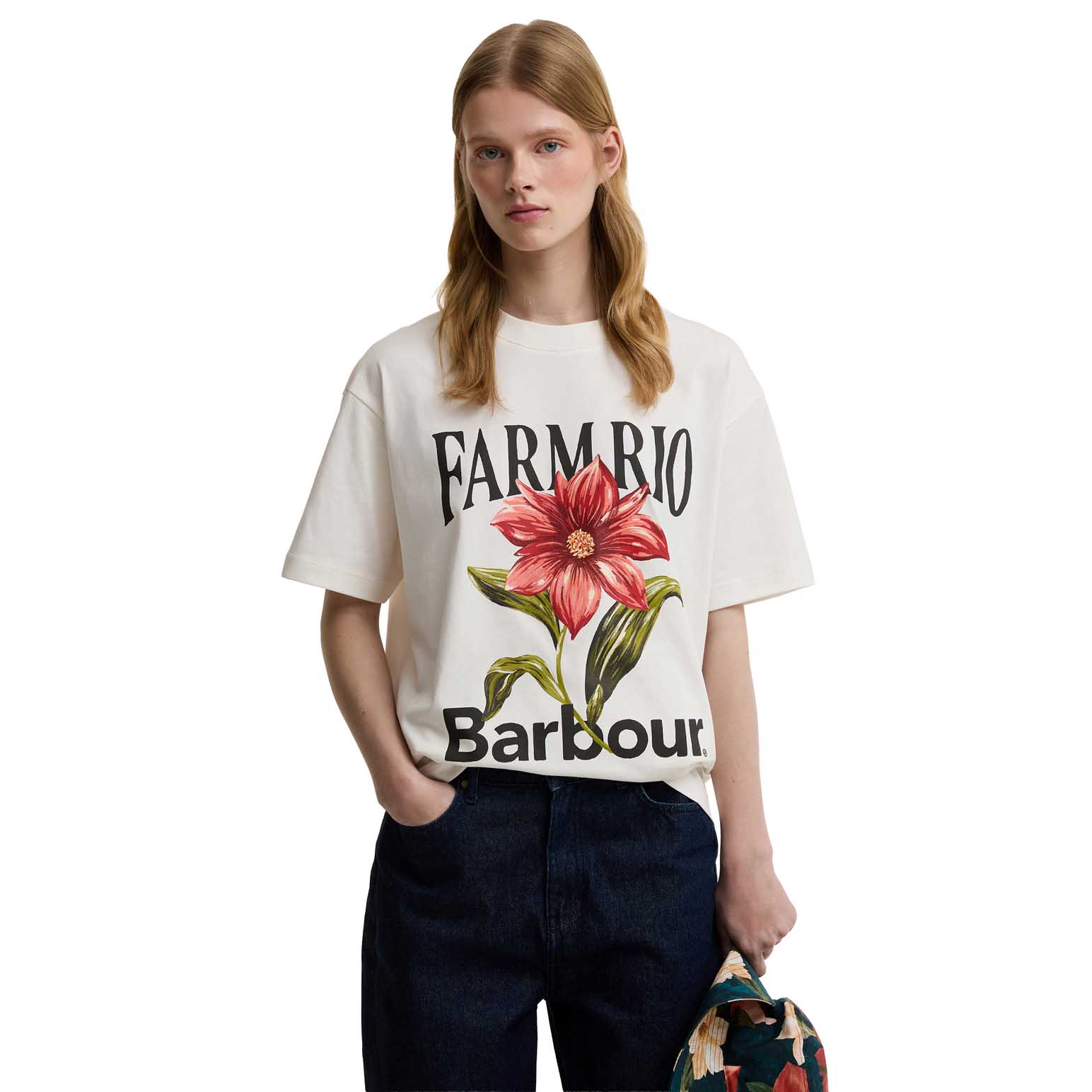 Barbour x FARM Rio Wild Flower T-Shirt
