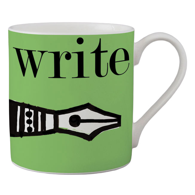repeat repeat Graphic Write Mug