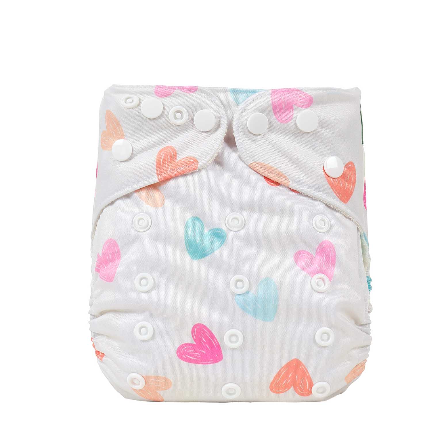 Bear & Moo Love Notes Cloth Nappy