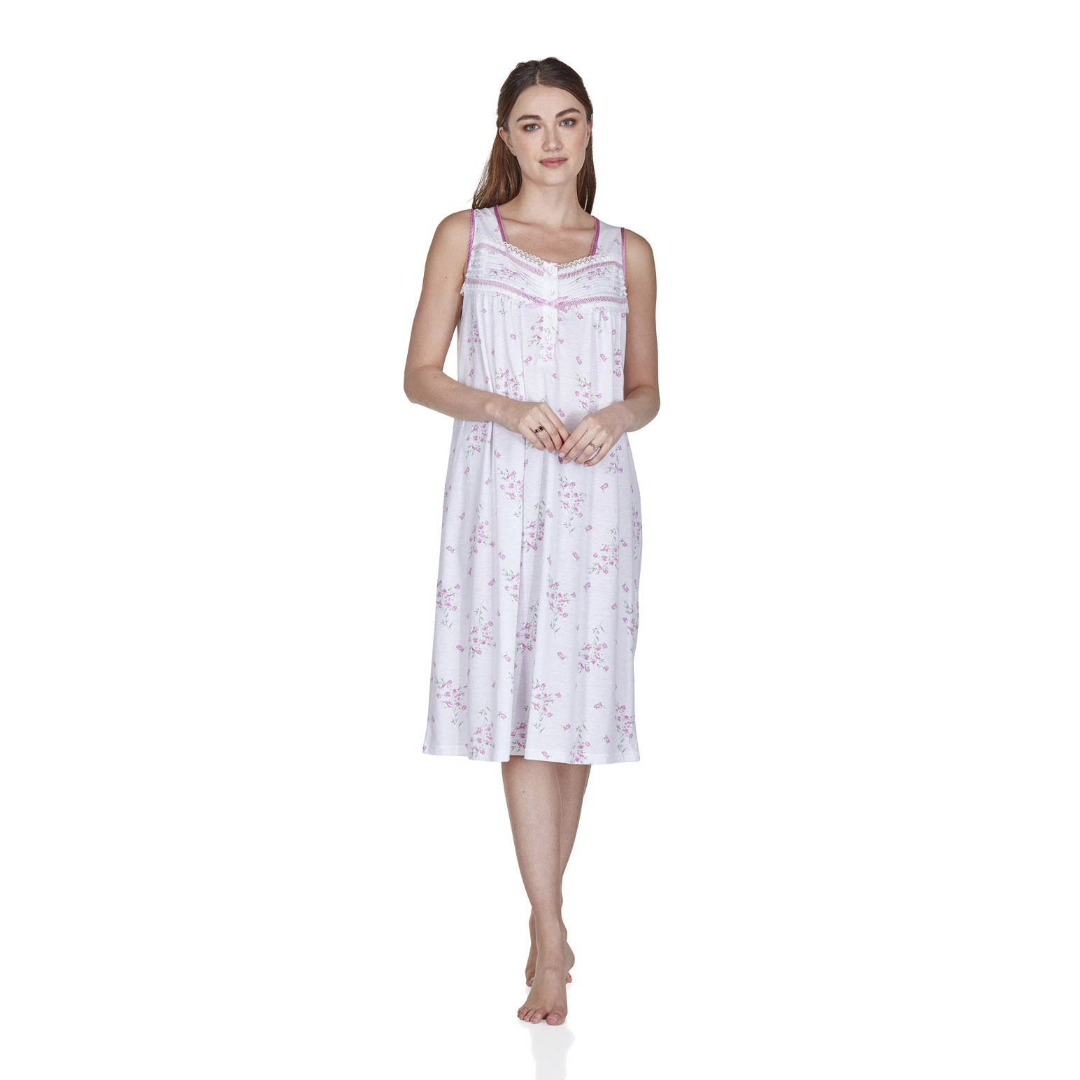 La Marquise Floral Breeze Sleeveless Nightdress