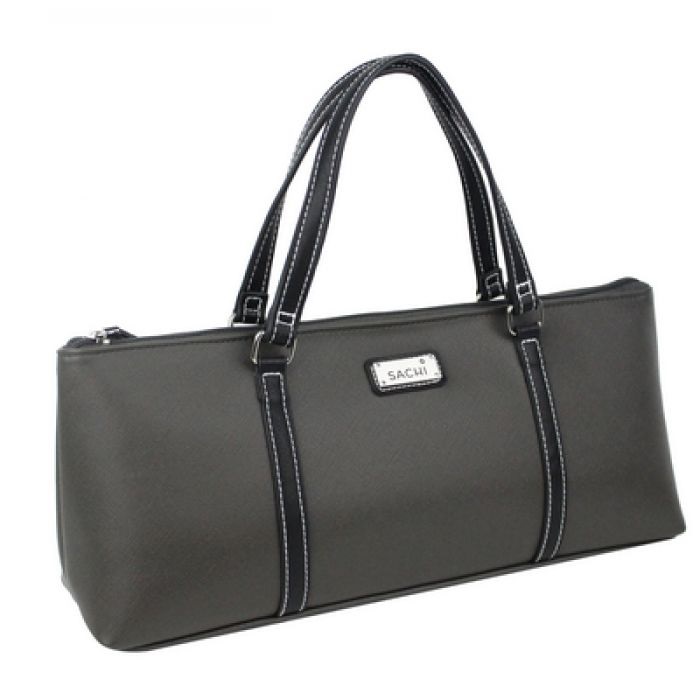 D.Line Insulated Wine Purse Charcoal