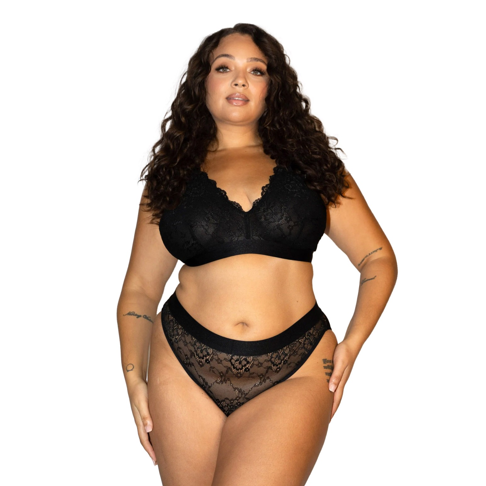 Lemonade Dolls Lace Fuller Cup Bra Black