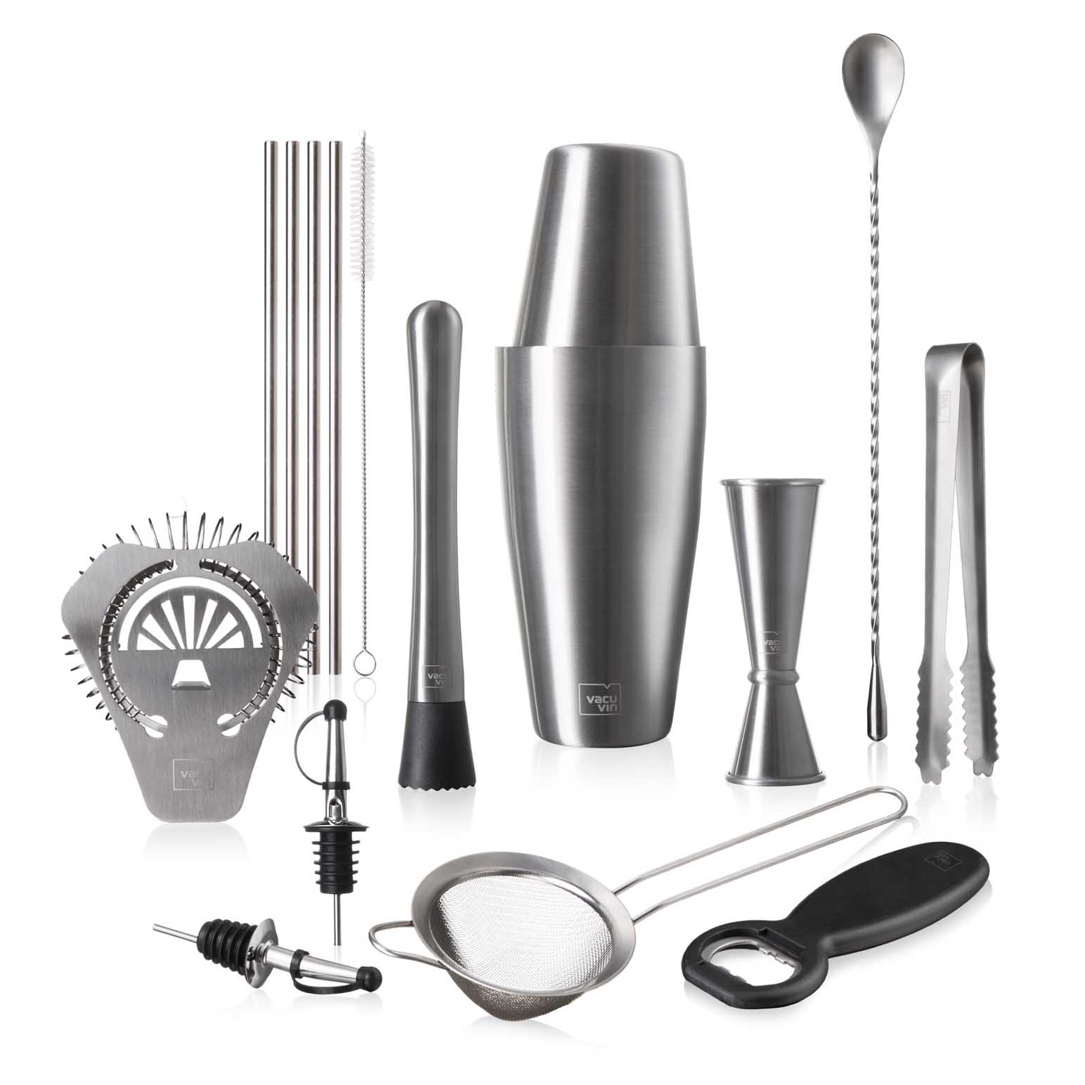 Vacu Vin Cocktail Set Mixologist 14 Piece