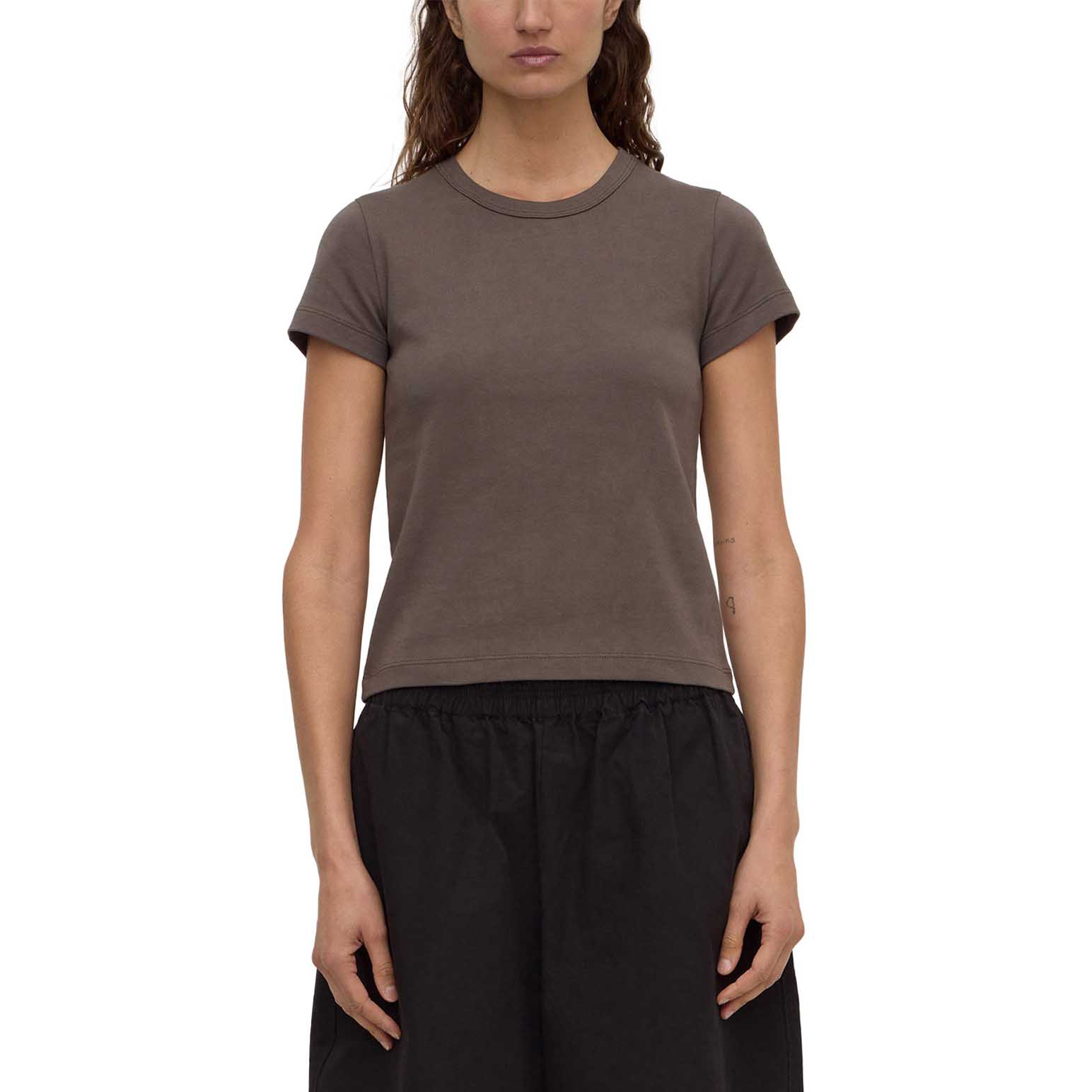 Assembly Label Lyla Cap Sleeve Tee Bark