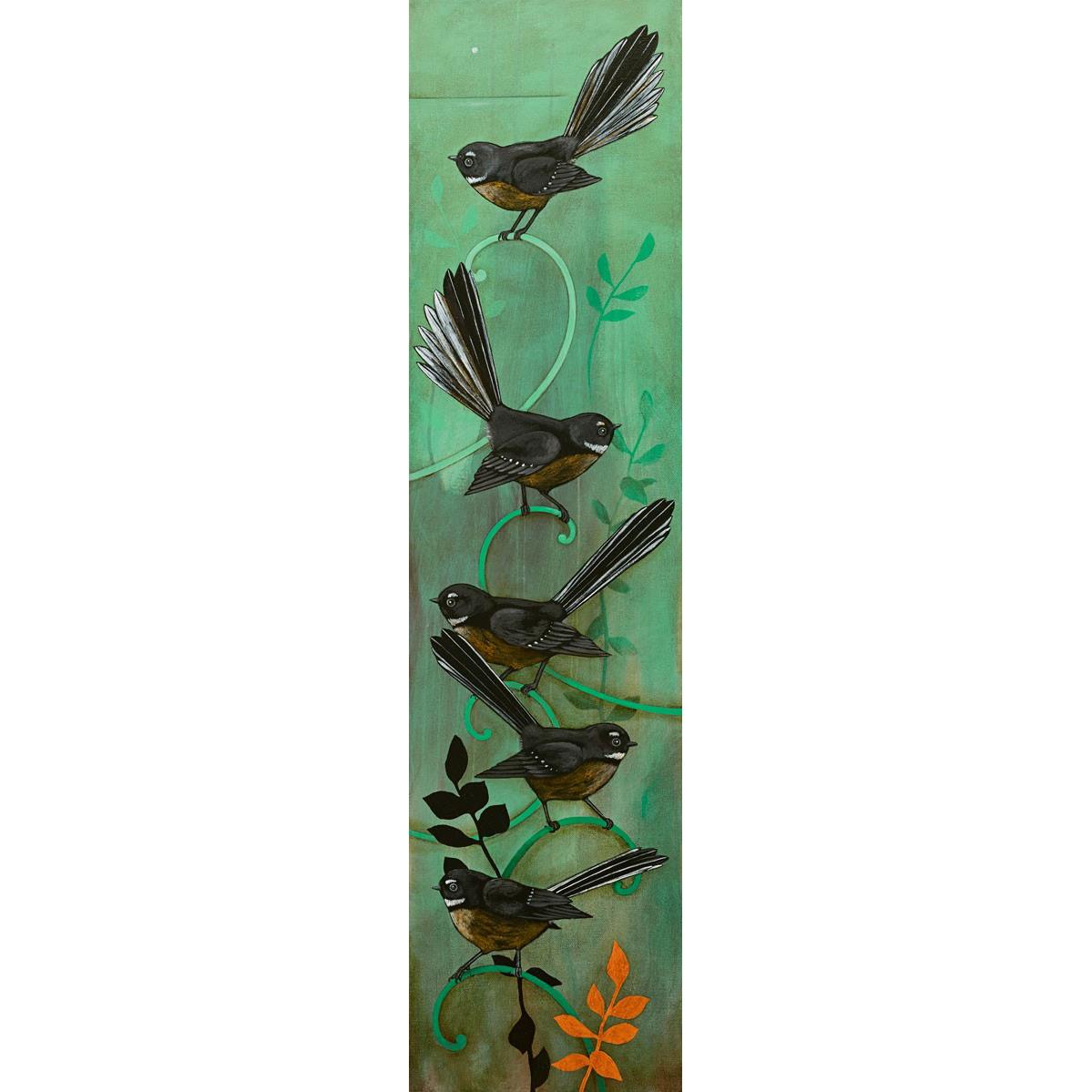 Kathryn Furniss Fantail Garden Box Frame 100x25cm