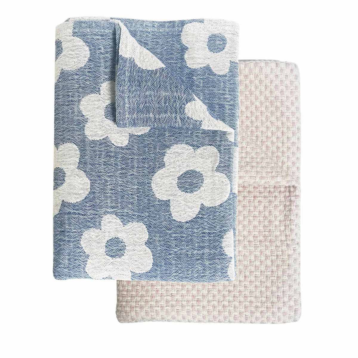 Robert Gordon Bloom Tea Towels Set Of 2- 55x75cm
