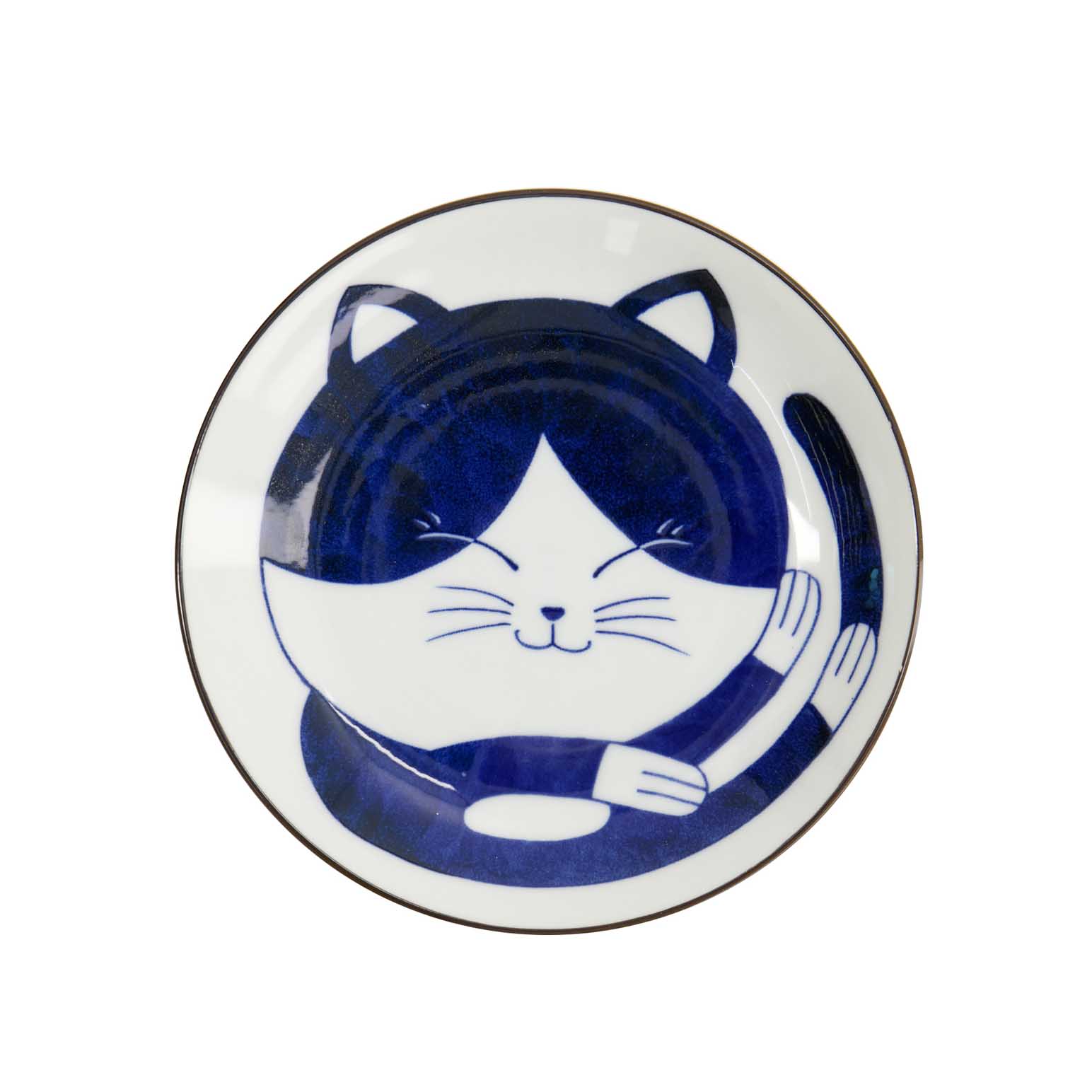 Tokyo Design Studio Kawaii Cat Neko Plate 16.5cm