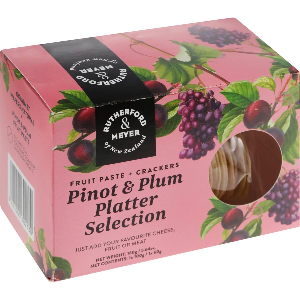 Rutherford & Meyer Pinot & Plum Platter Selection 160g