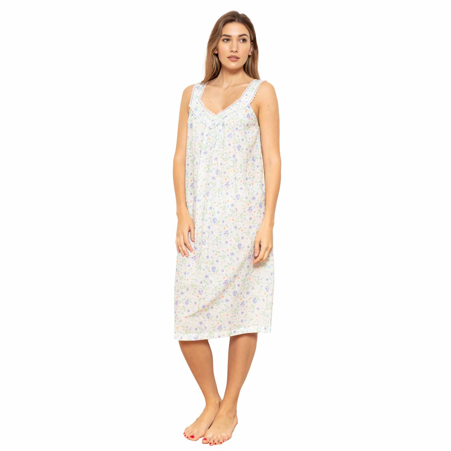 Cottonreal Pansy Capri Pj Set
