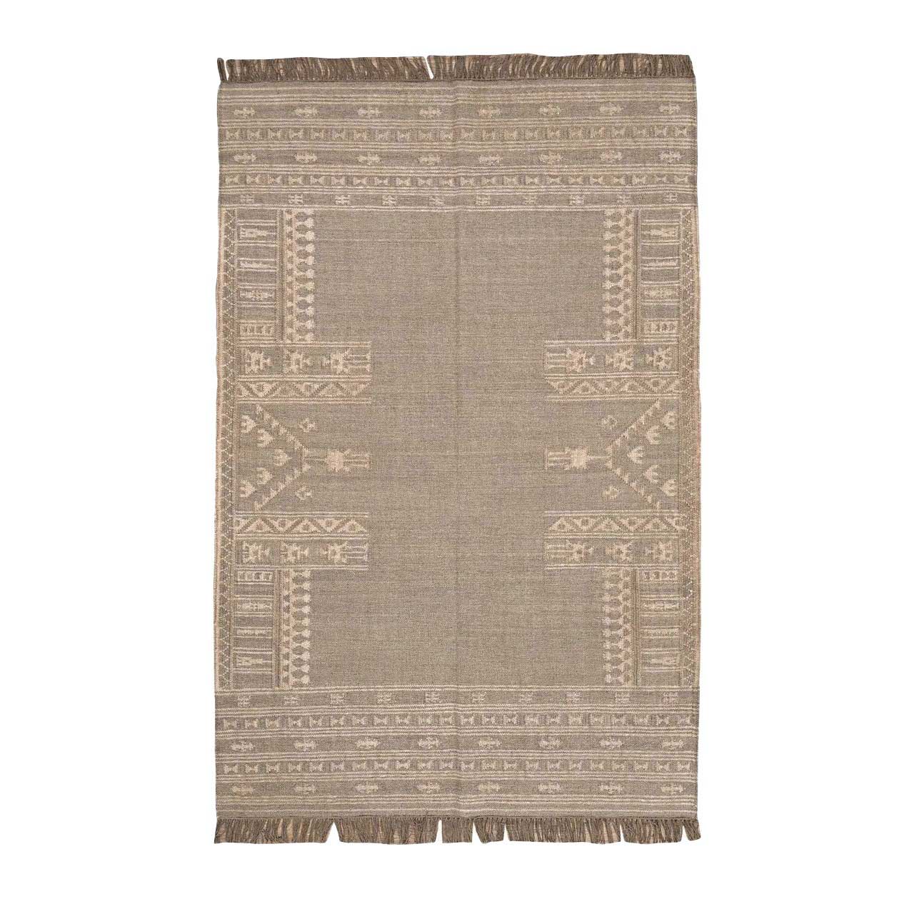 French Country Sundara Motif Rug Sand Medium