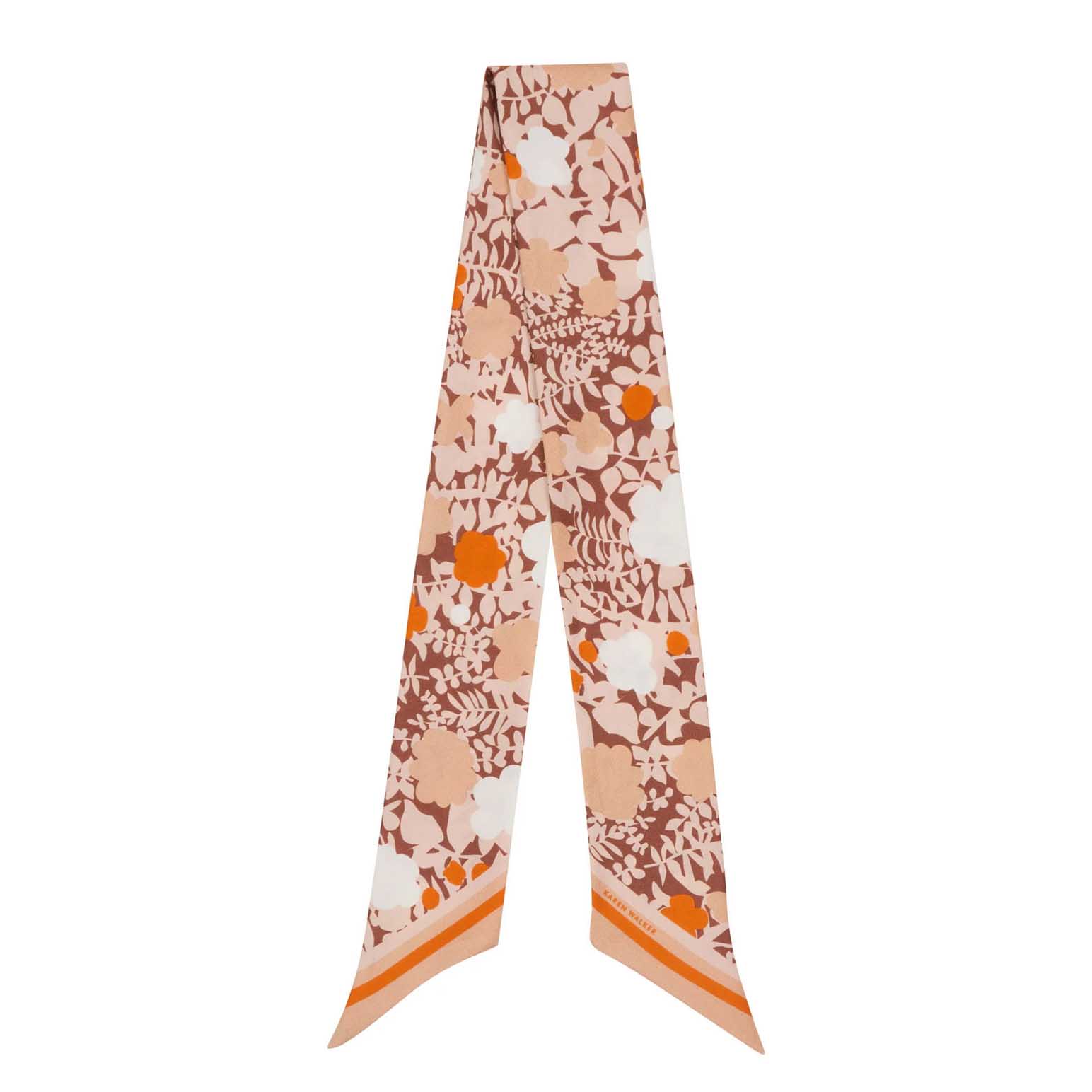 Karen Walker Perfect Day Silk Twilly Pink