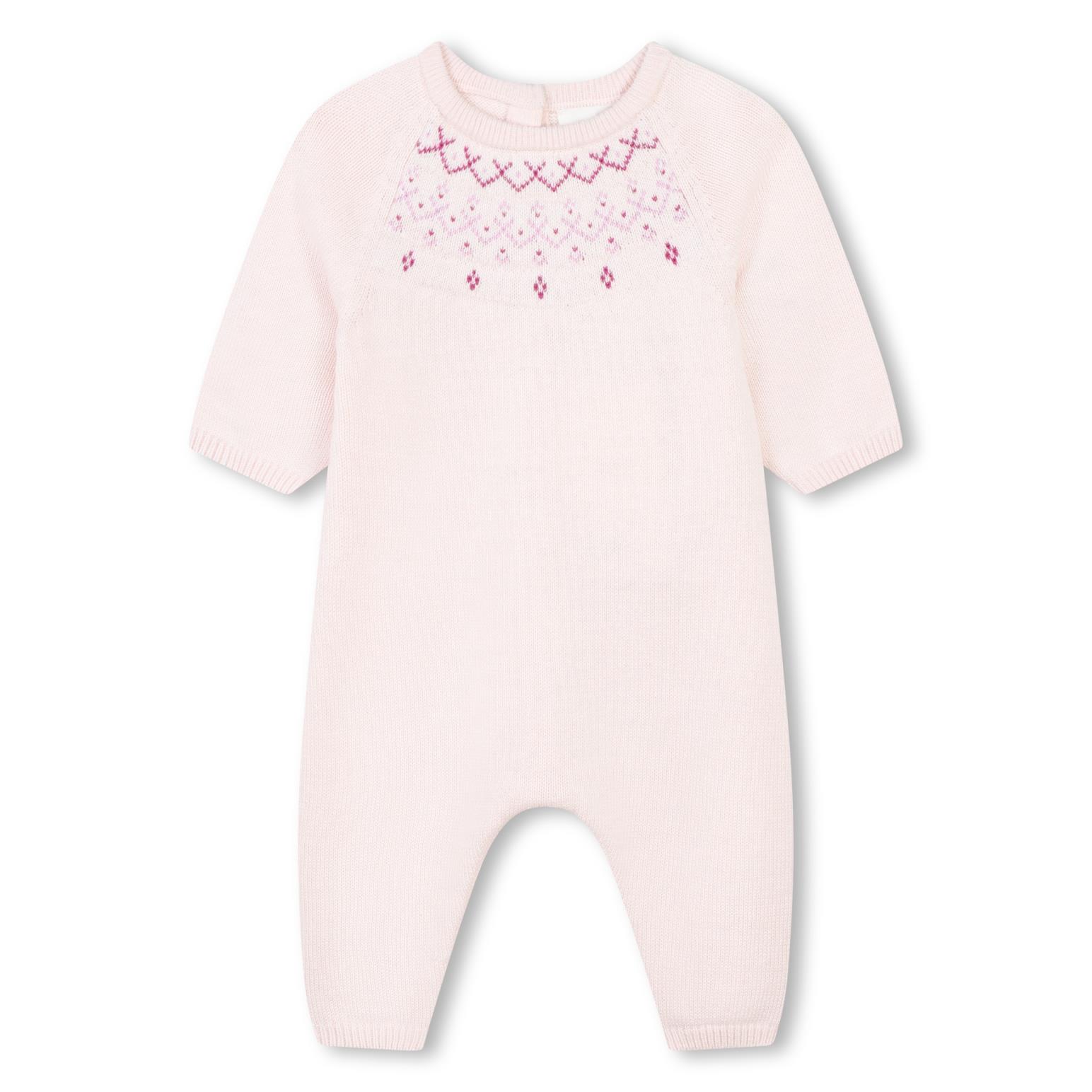 Carrement Beau Knitted Onesie 3M - 18M