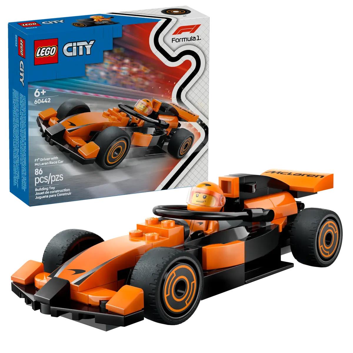 LEGO City F1&reg; Driver with McLaren Race Car