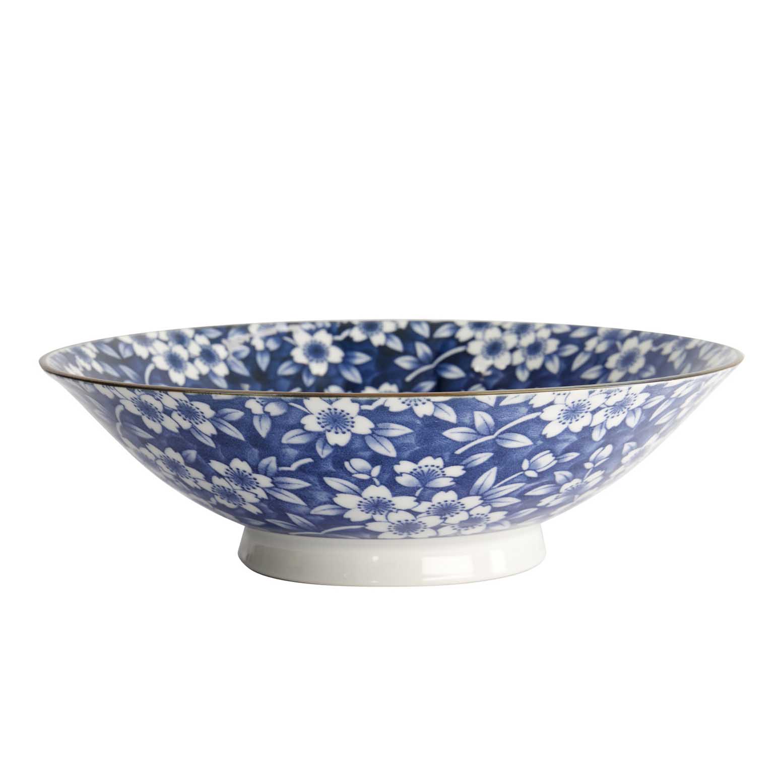 Tokyo Design Studio Tokyo Blue Sakura Ramen Bowl 25x7cm