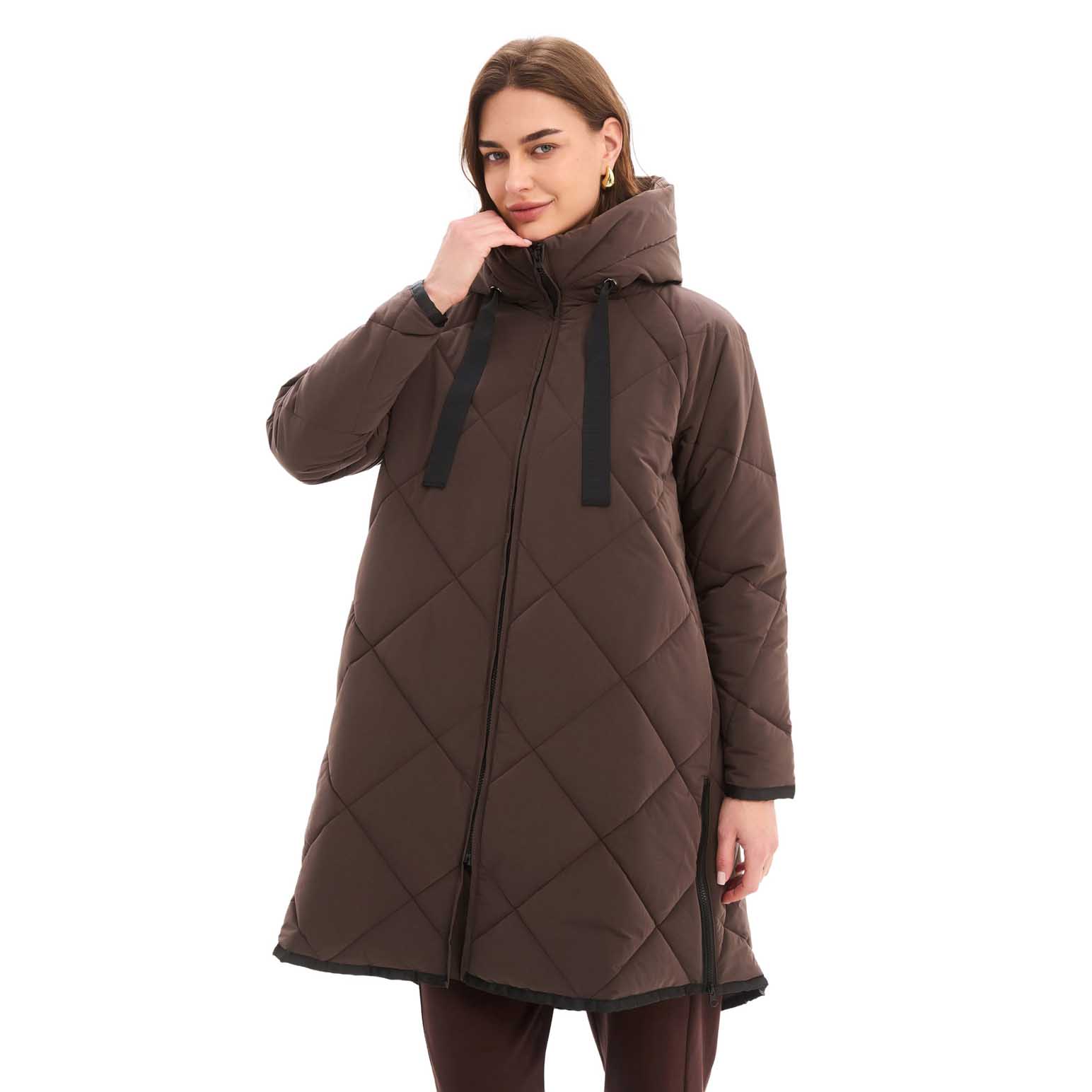 TIRELLI Zip Hem Coat