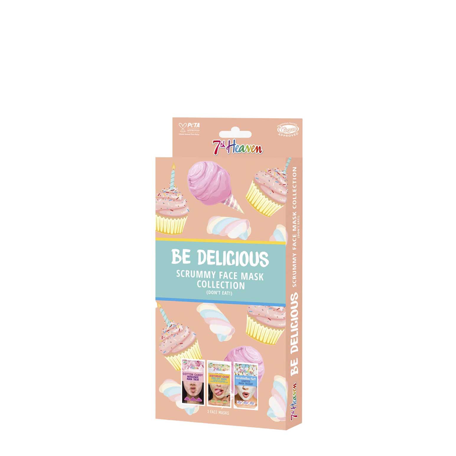 7th Heaven Be Delicious Scrummy Face Mask Collection