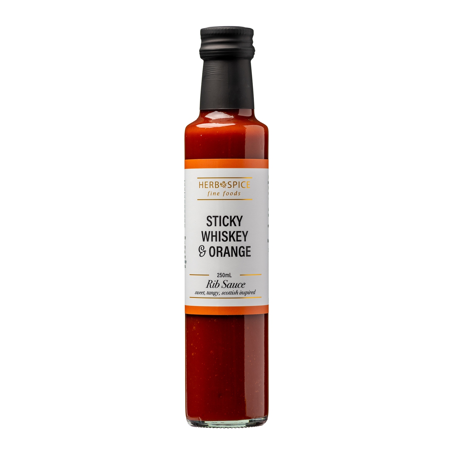 The Herb & Spice Mill Sticky Whisky & Orange Rib Sauce 250ml