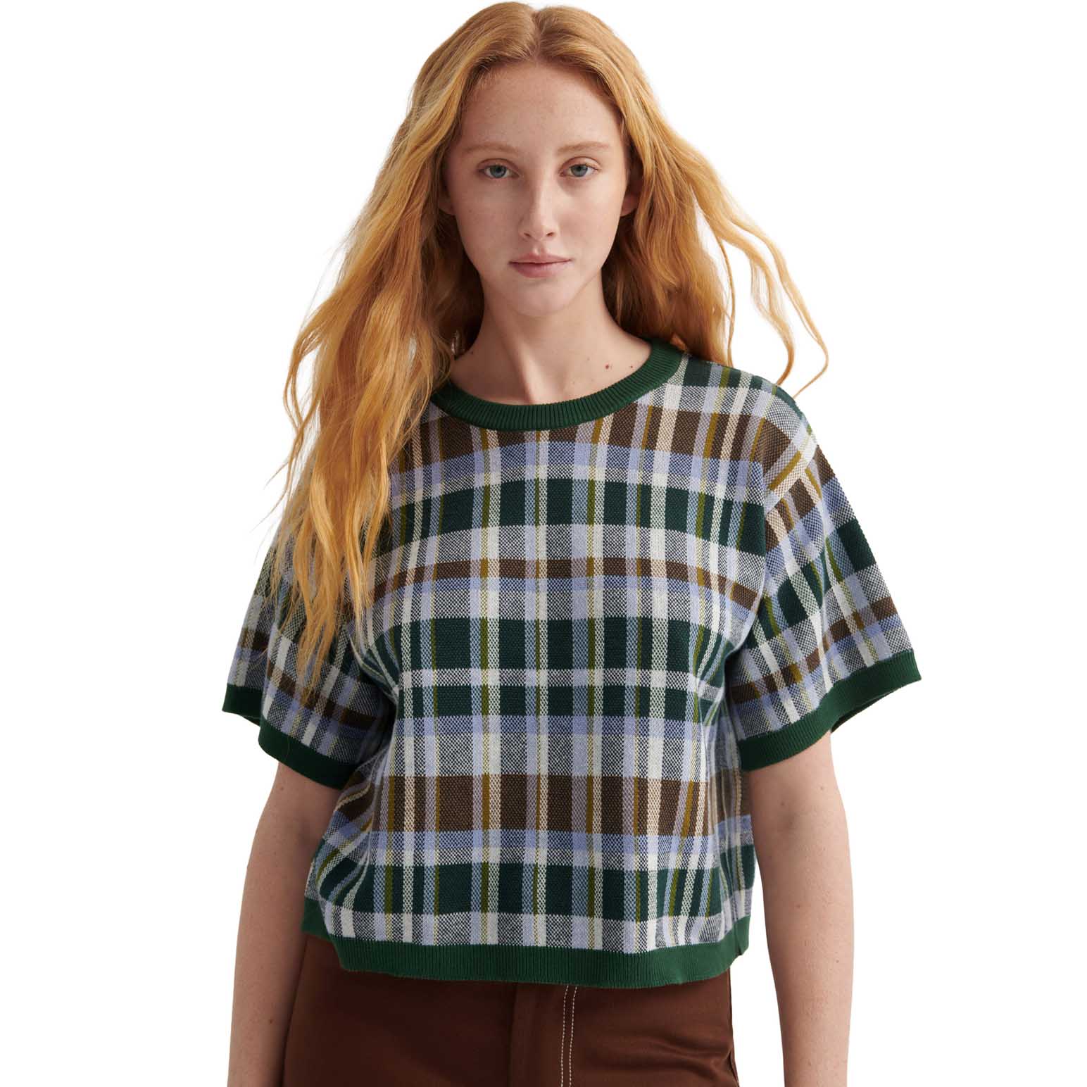Kowtow Chequered Tee