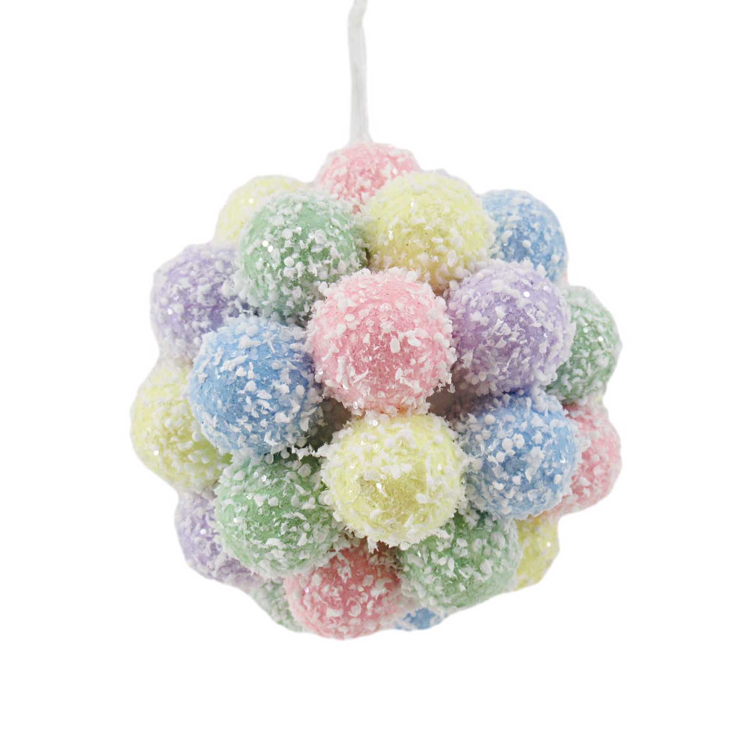 Sugar Dusted Pompom Ball