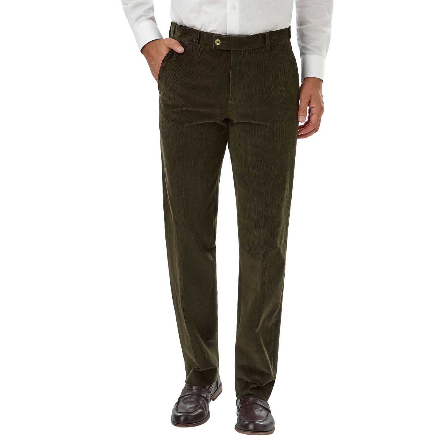 Cambridge Sutton 12W Cord Regular Fit Trouser Flp016