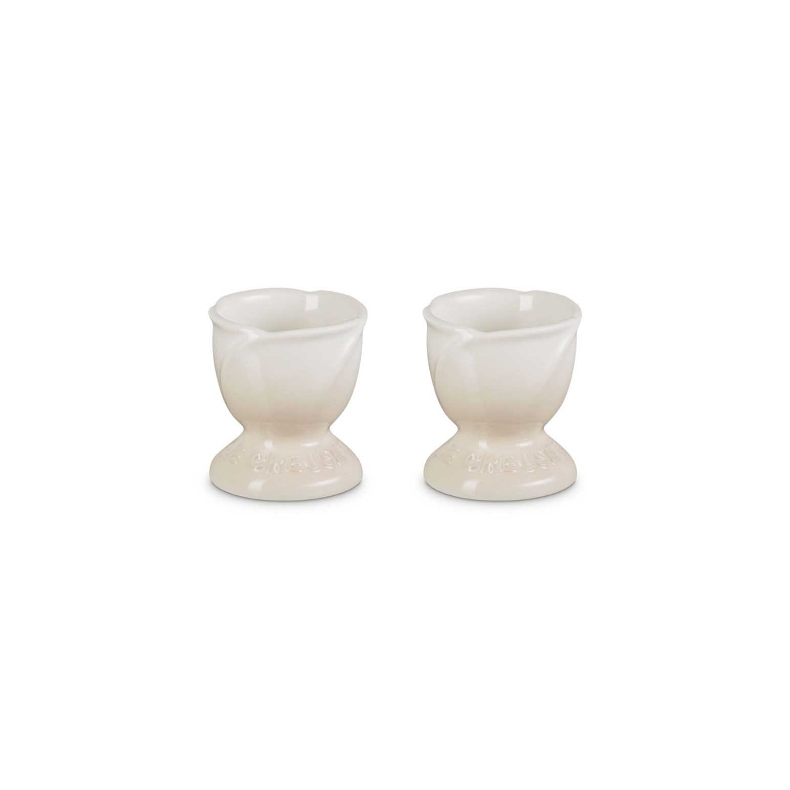 Le Creuset Jardin Egg Cup Set Of 2 - Meringue