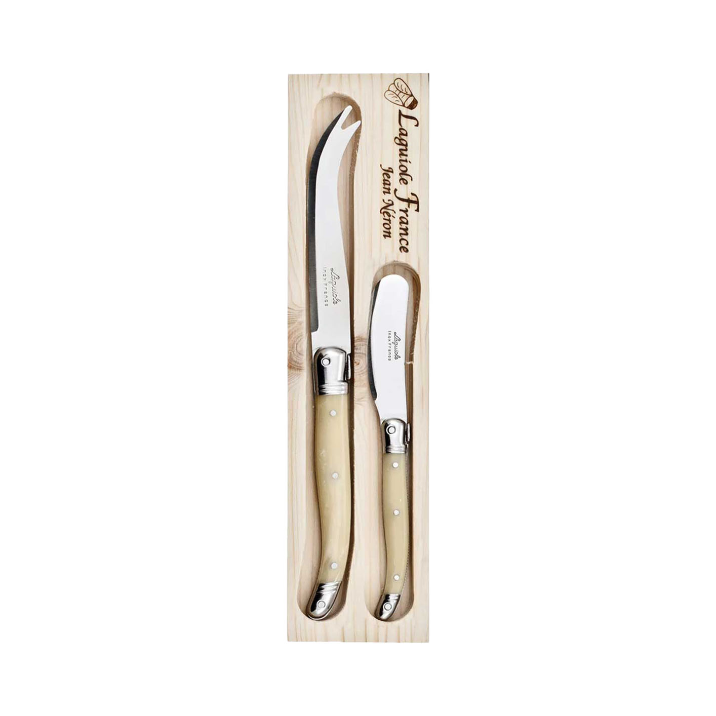 Laguiole Cheese Knife/Spreader 2pc Set