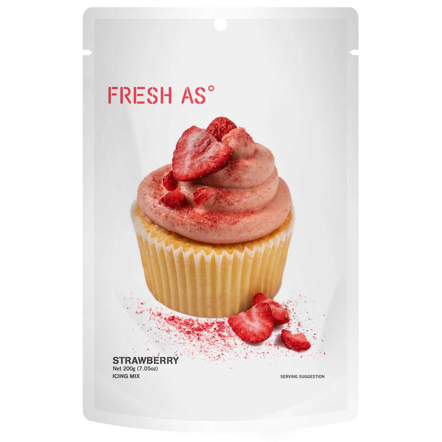 Fresh As Strawberry Icing Mix 200g