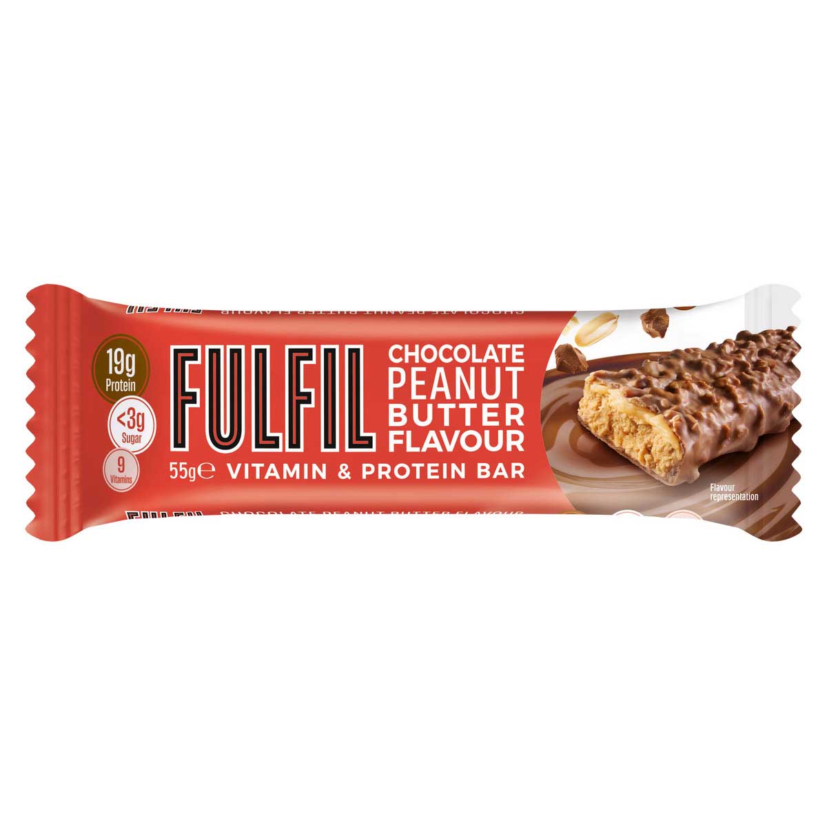 Fulfil Energy Bar Peanut Butter 55g