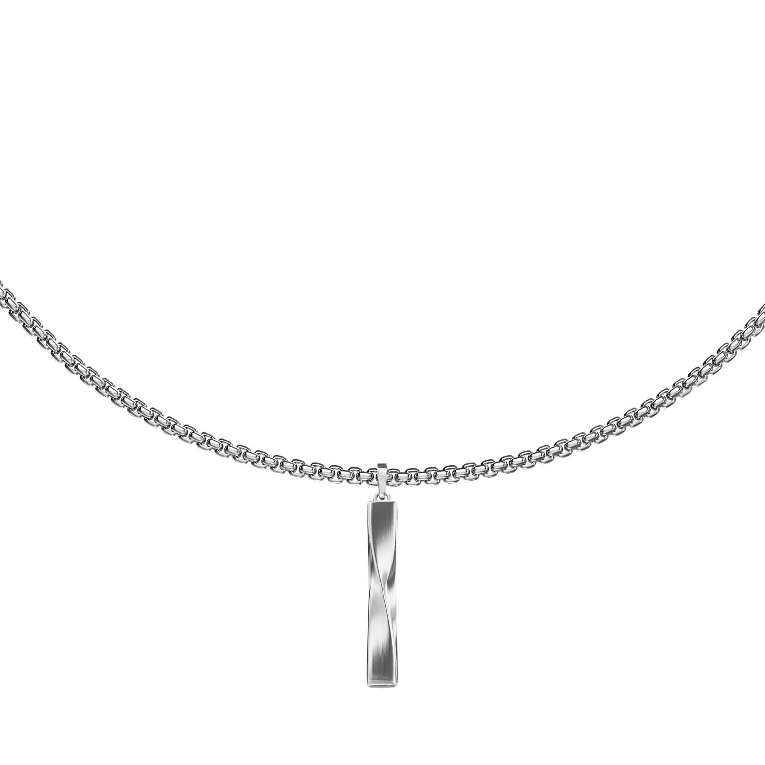 Emporio Armani Stainless Steel Pendant Necklace