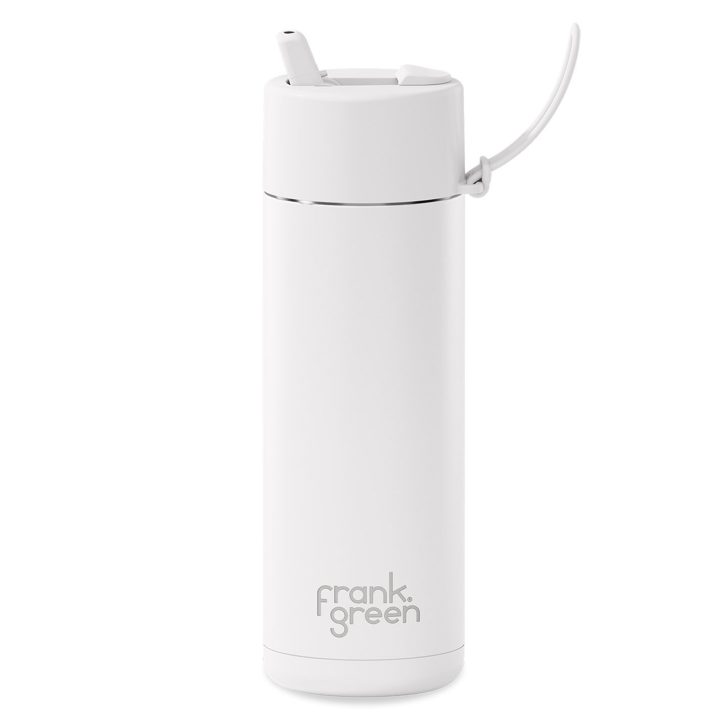 frank green 20oz Reusable Bottle with Flip Straw Lid Cloud
