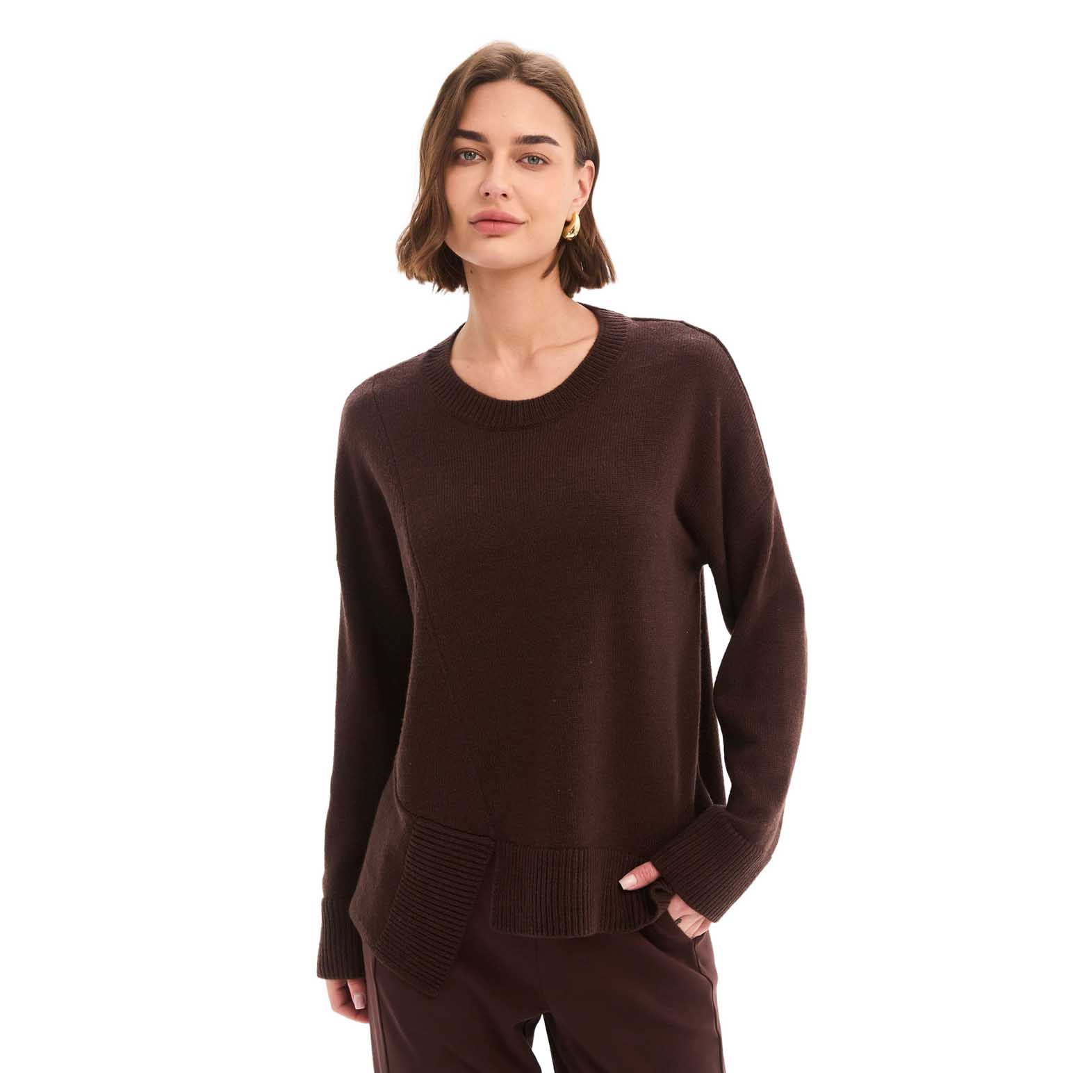 TIRELLI Textured Cuff Knit