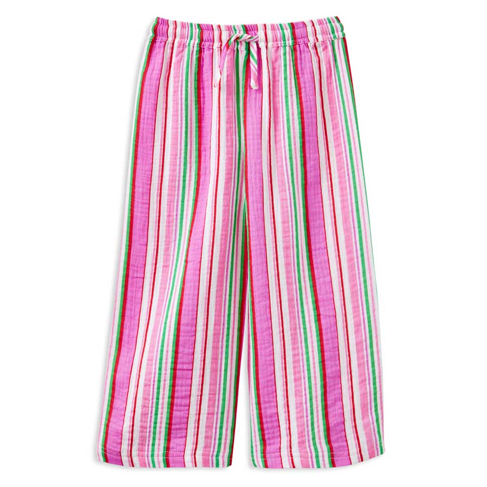 Milky Crinkle Stripe Pant