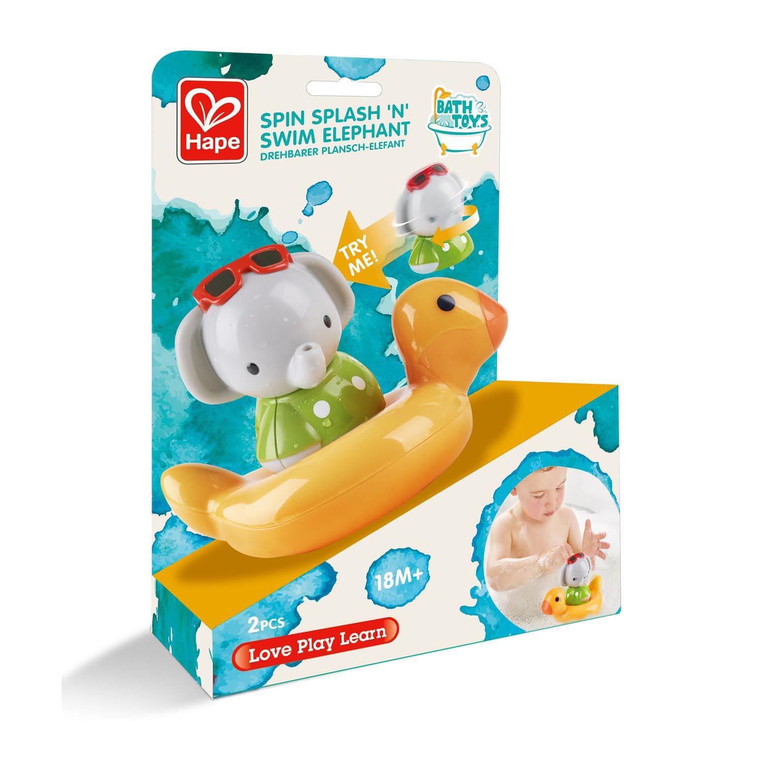 Hape Spin Splash n Swim Elephant