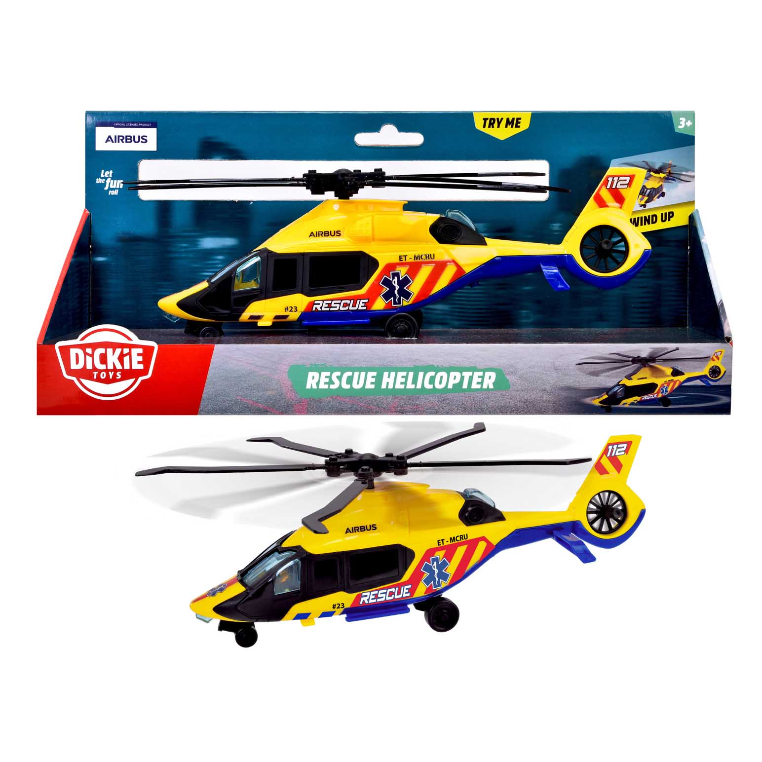 Dickie Toys Airbus H160 Rescue Helicopter