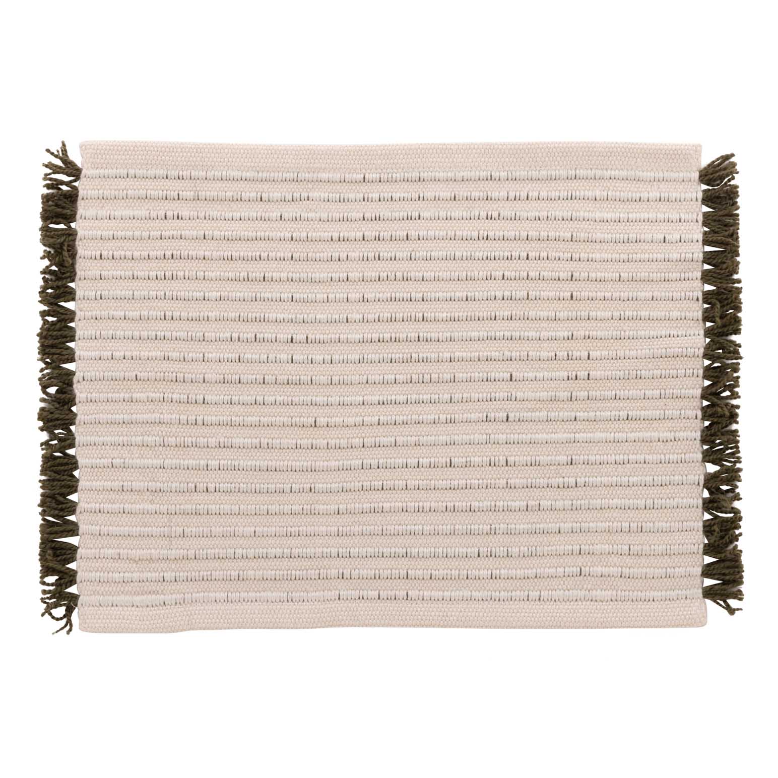 Amalfi Isla Fringe Placemat - Green