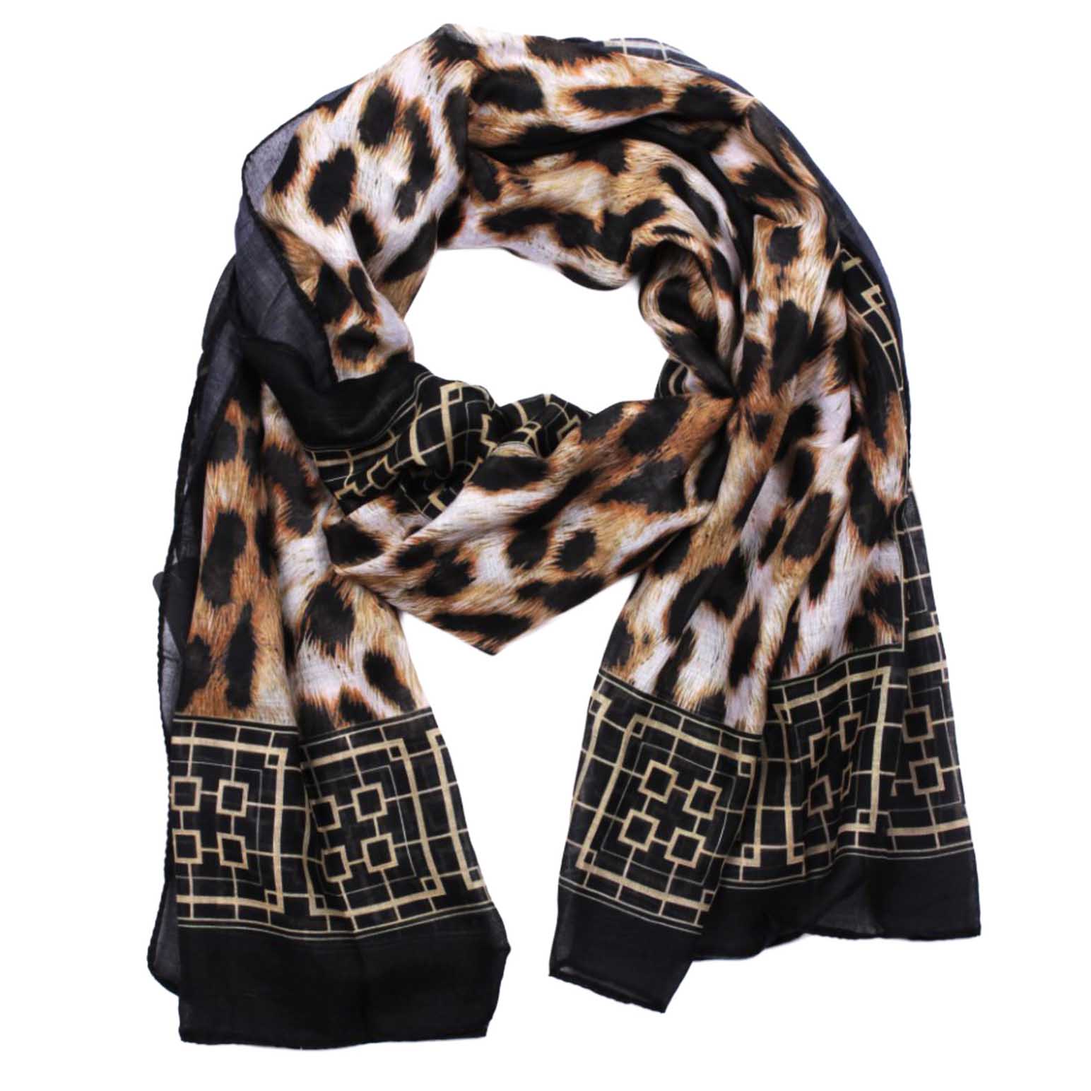 Alice & Lily Animal Print Scarf