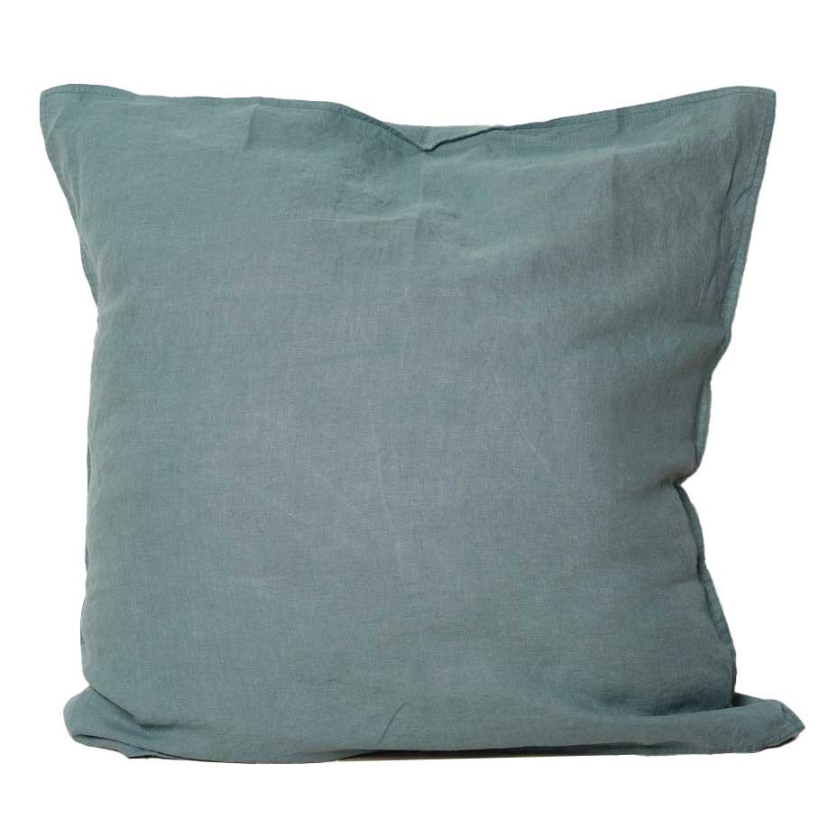 Home Lab 100% French Flax Linen Euro Pillowcase