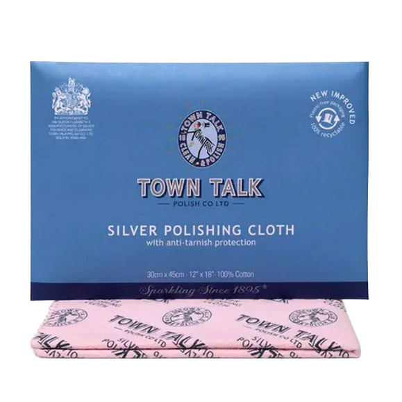 Town Talk Silver Polishing Cloth - Large