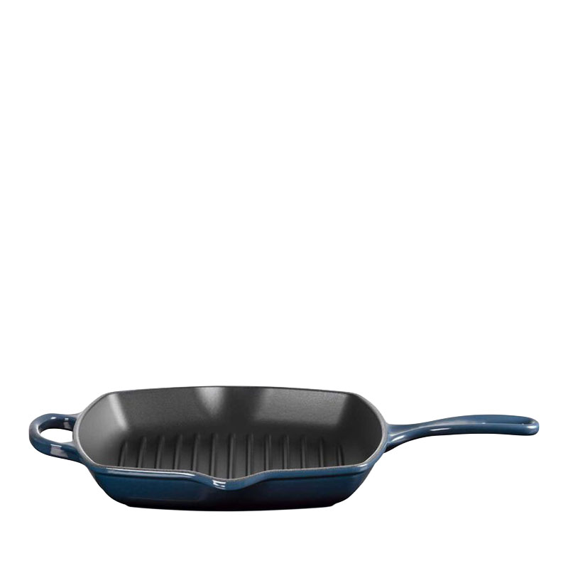 Le Creuset Cast Iron Square Grillit 26cm - Nuit