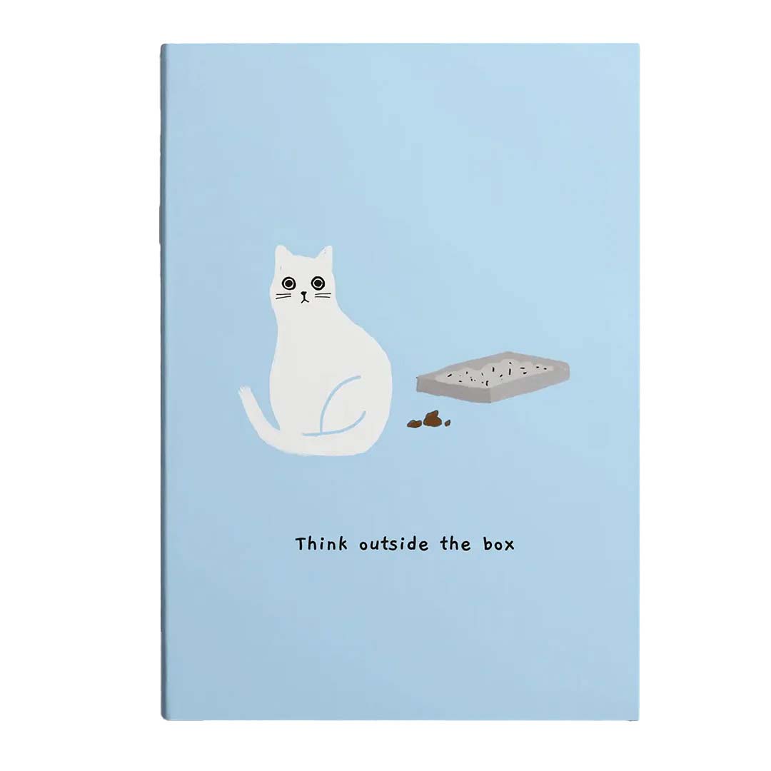 Oh Deer Outside The Box A5 Soft Cover Notebook