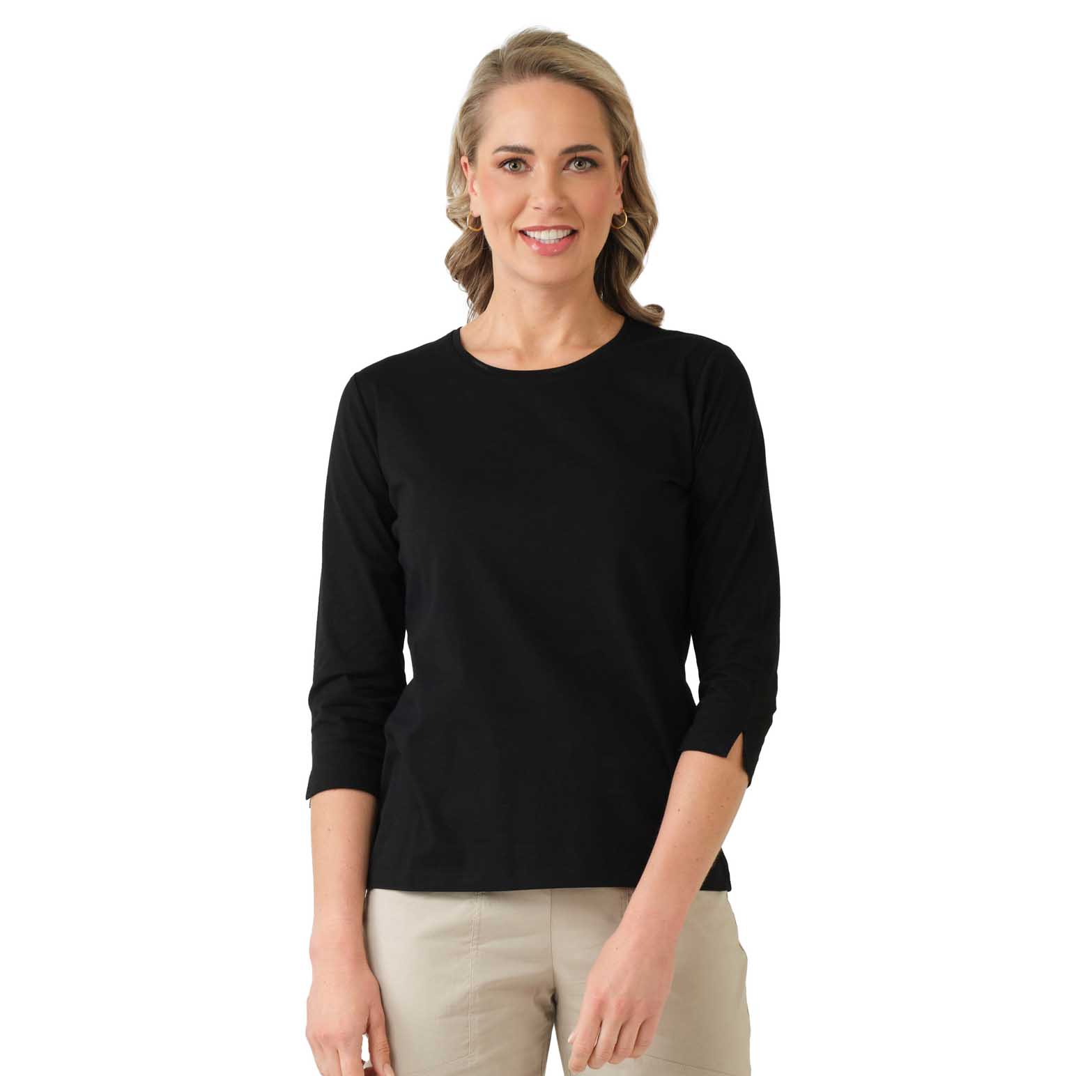 B Essentials by Ballantynes 3/4 Sleeve Tee