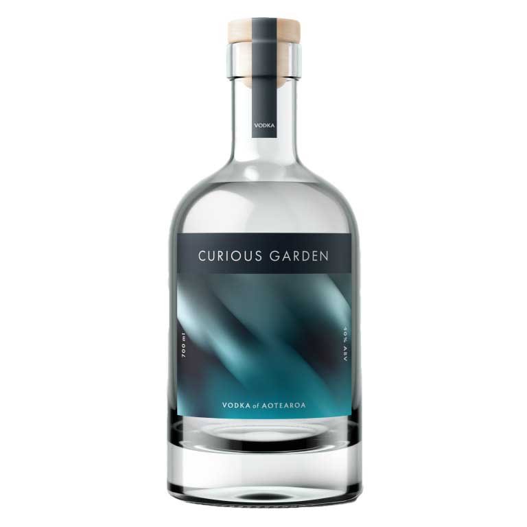 Curious Garden Vodka of Aotearoa 40% 700ml