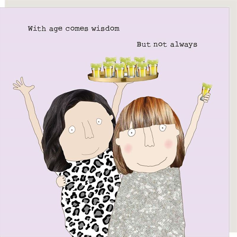 Rosie Made A Thing Wisdom Birthday Card