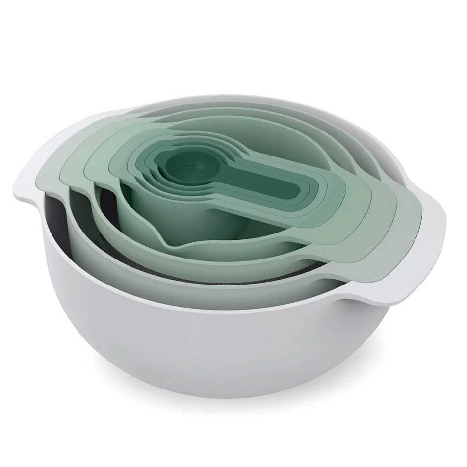 Joseph Joseph Nest™ 9-Piece Food Preparation Set - Sage