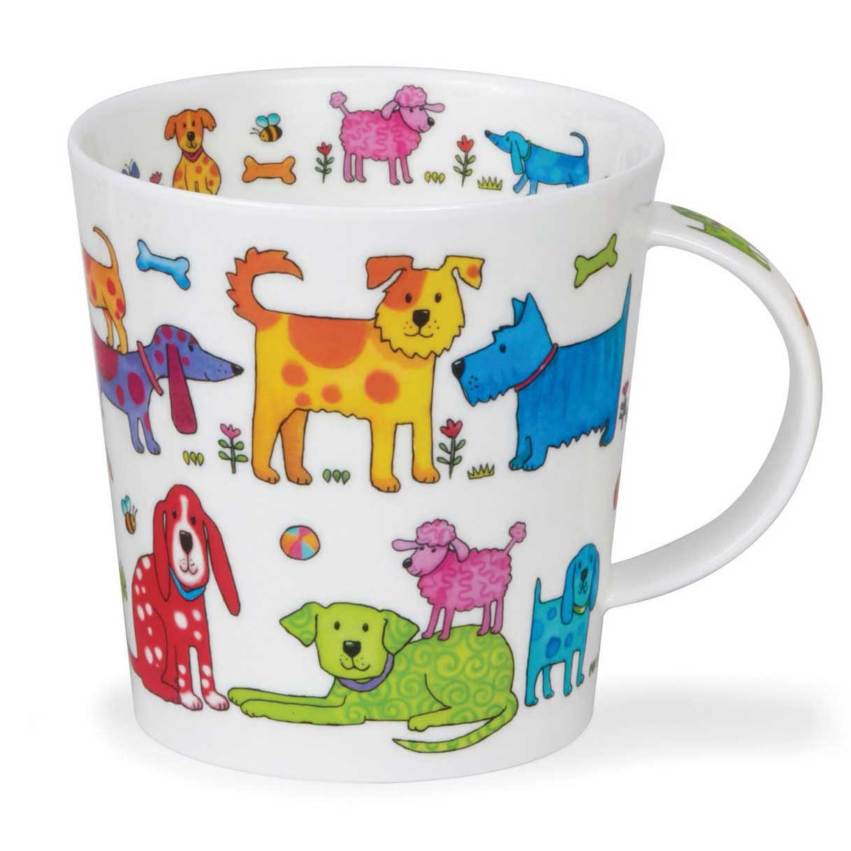 Dunoon Cairngorm Colourful Crew Dog Mug