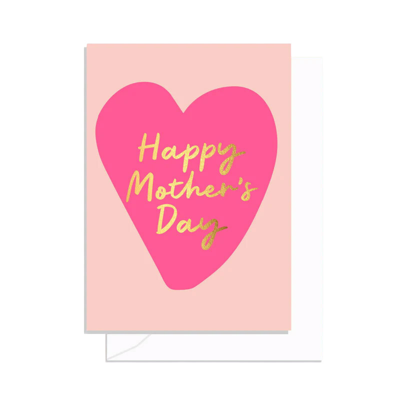 Elm Paper Mother's Day Pink Heart Card
