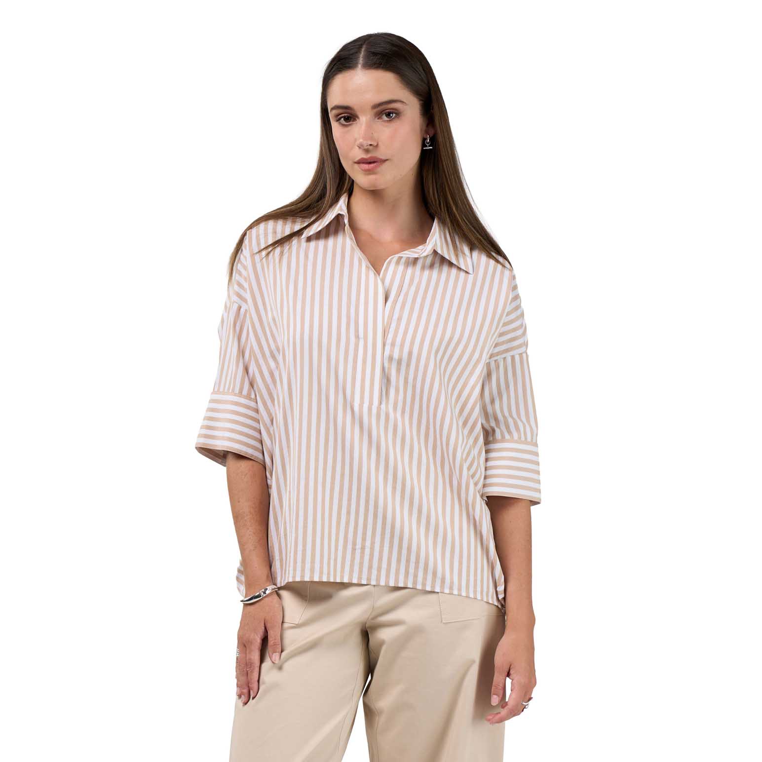 Madly Sweetly Connect Stripe Shirt